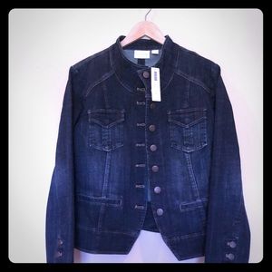 Chico’s Military Denim Jacket